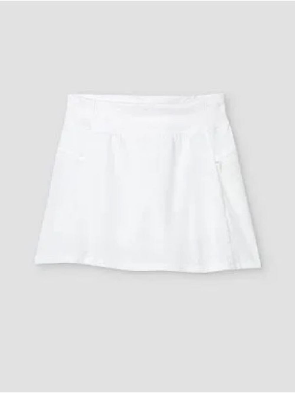 all in motion White Athletic Skort with Zipper Pocket